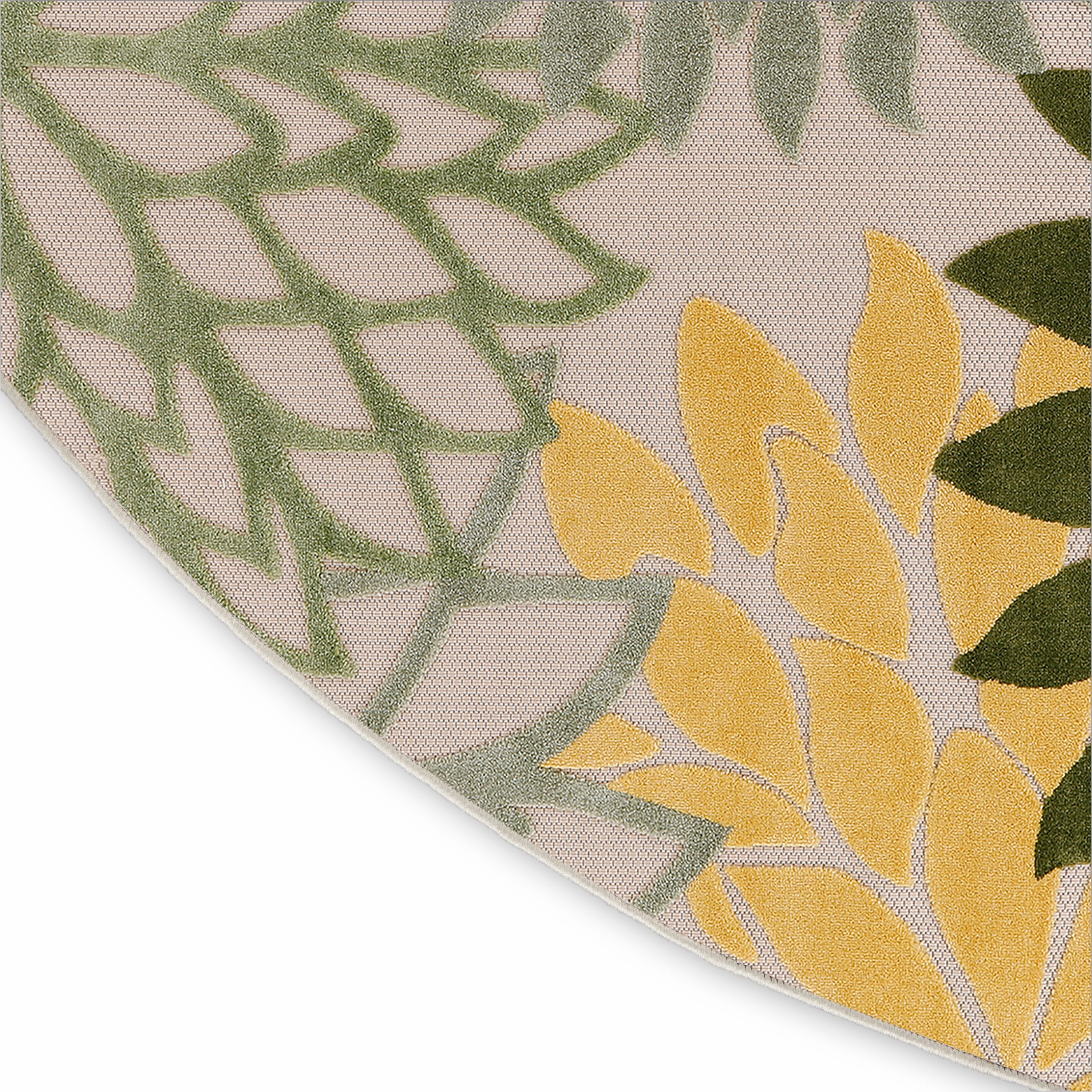 Nourison Aloha 5'3" Round  Rug