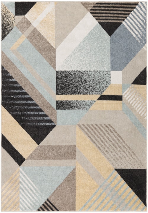 9' X 12' Blue Multicolor Rectangle Rug