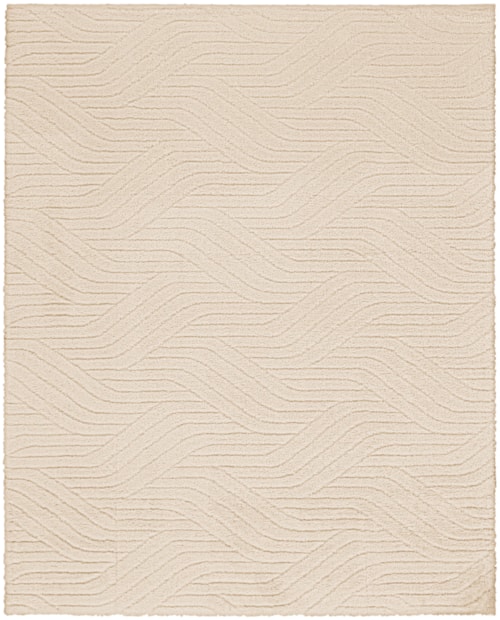 5'3" X 7'3" Beige Rectangle Rug