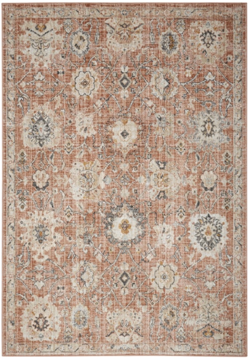 6' X 9' Rust Rectangle Rug