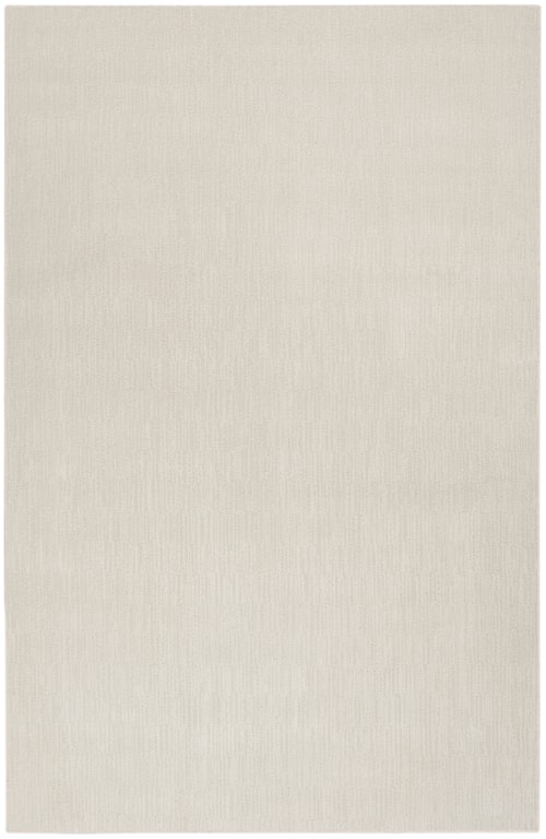 3'2" X 5' Ivory Grey Rectangle Rug