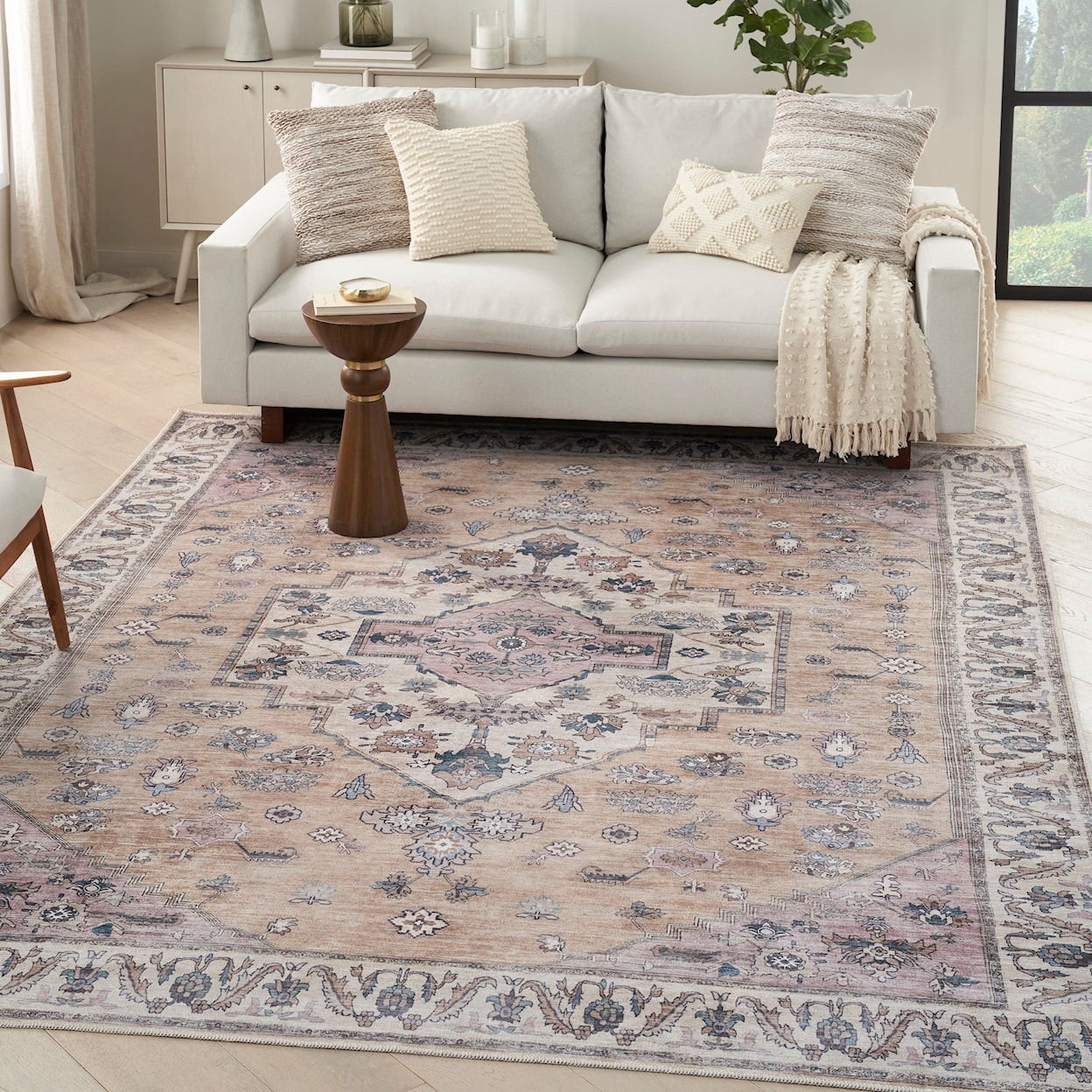 Nourison Grand Washables 5'3" x 7'3"  Rug