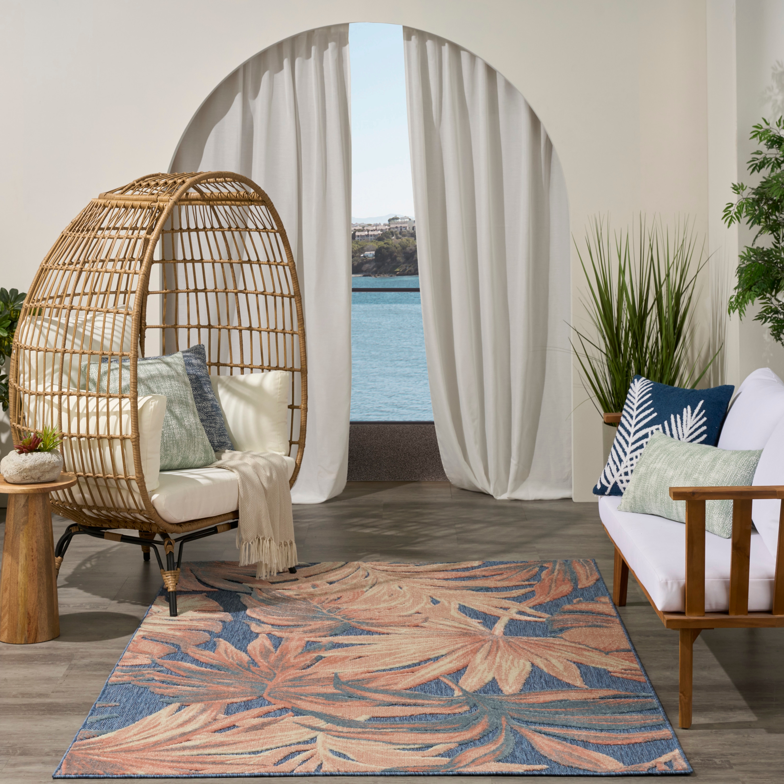 Nourison Aloha 5'3" X 7'5"