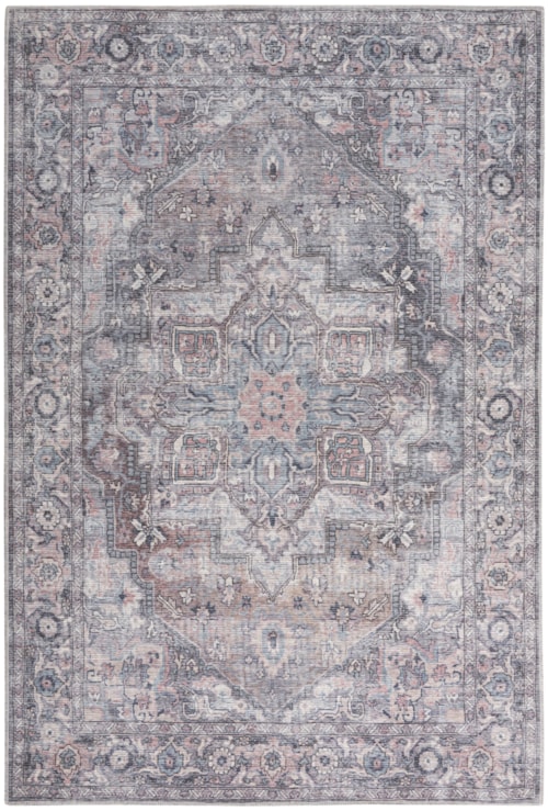 6' X 9' Grey Rectangle Rug