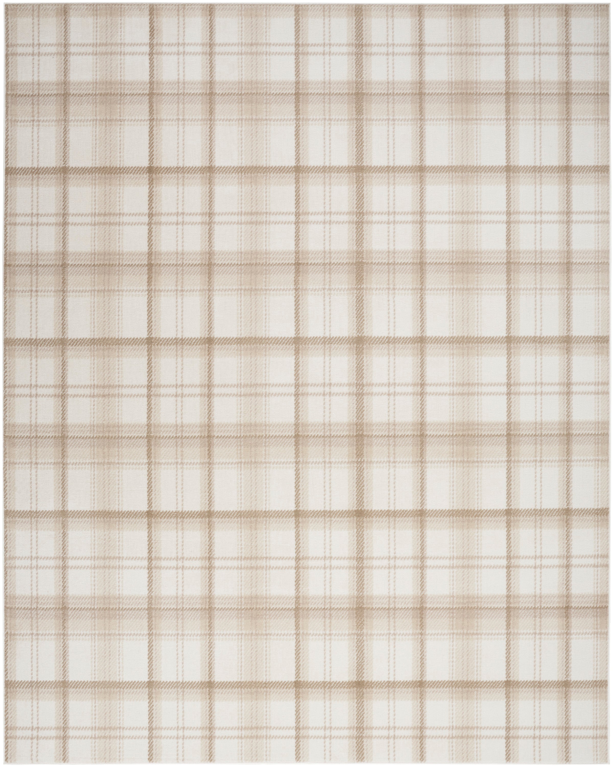 3'9" X 5'9" Ivory Beige Rectangle Rug