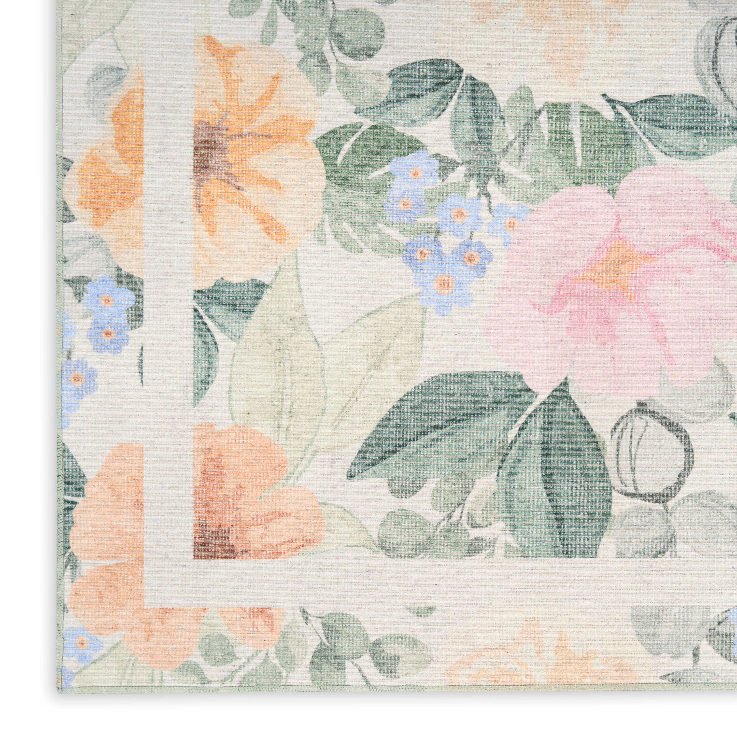 Nourison Botanical Washables 7'6" X 9'10"