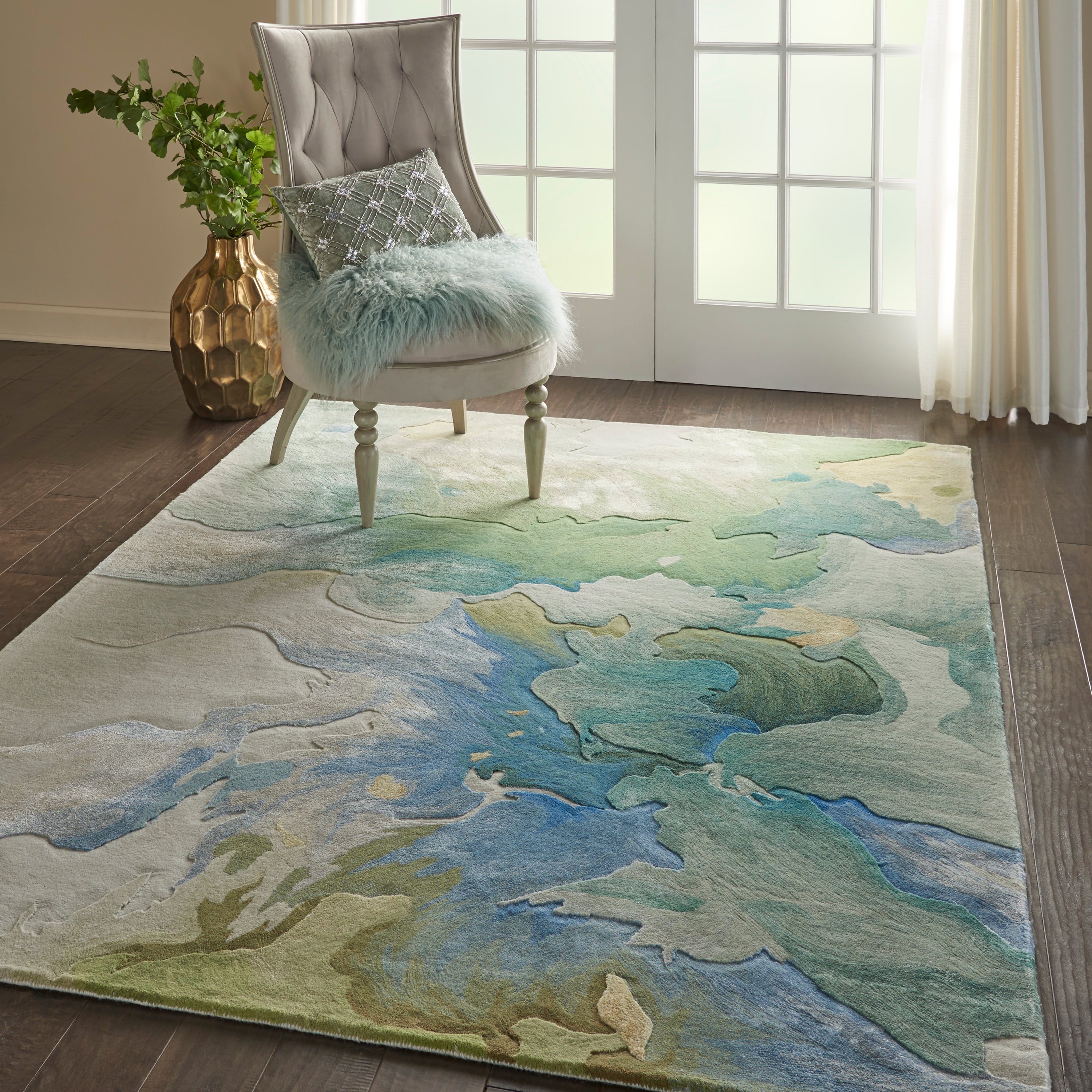 Nourison Prismatic 5'6" x 7'5"  Rug