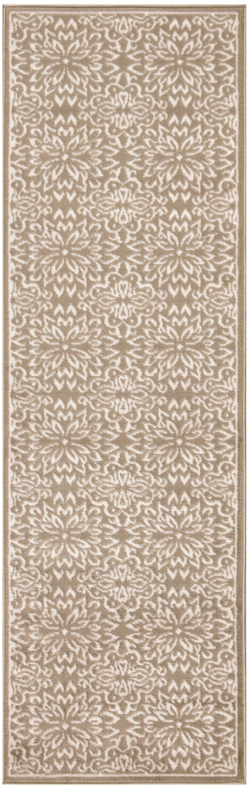 2' X 6' Taupe Runner Rug
