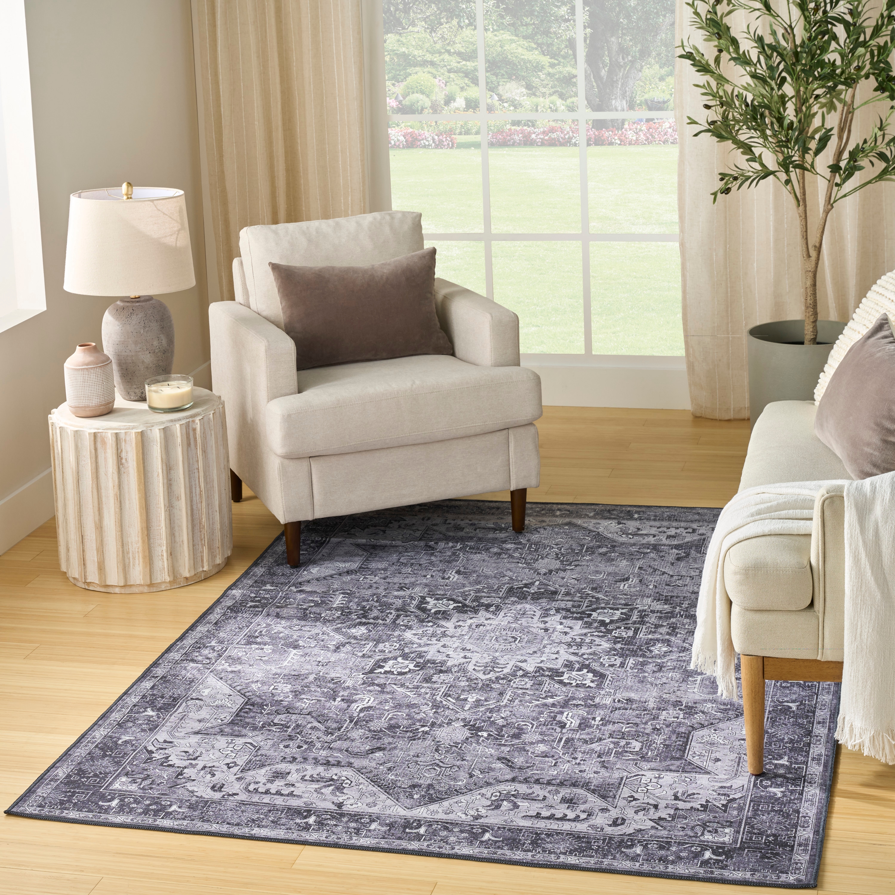 Nourison Nourison Washables 5'2" X 7'