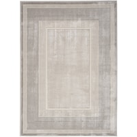 7'10" x 9'10" Silver Rectangle Rug