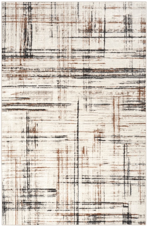 3'2" X 5' Ivory Multicolor Rectangle Rug