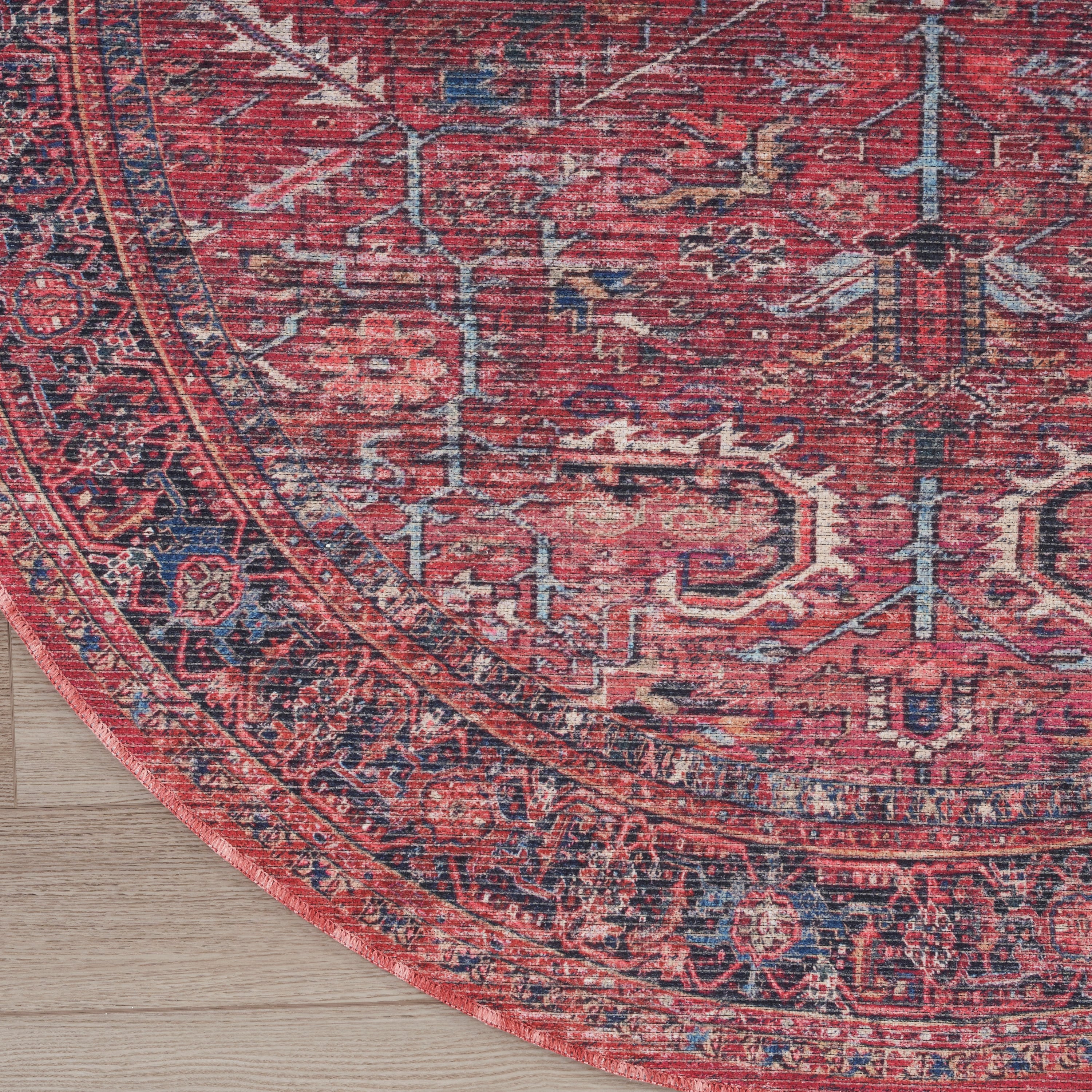 7'10" Round  Rug