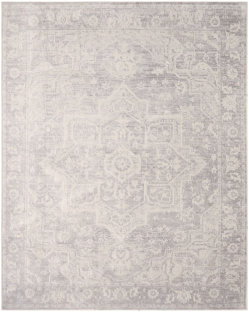 9' X 12' Grey Rectangle Rug