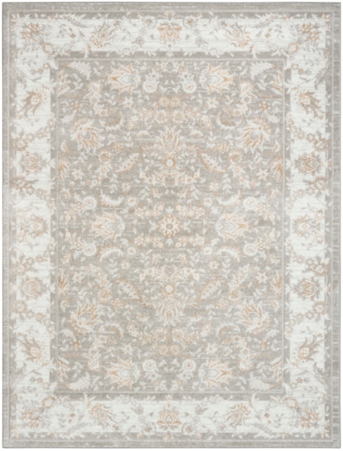 4' X 6' Ivory Rectangle Rug