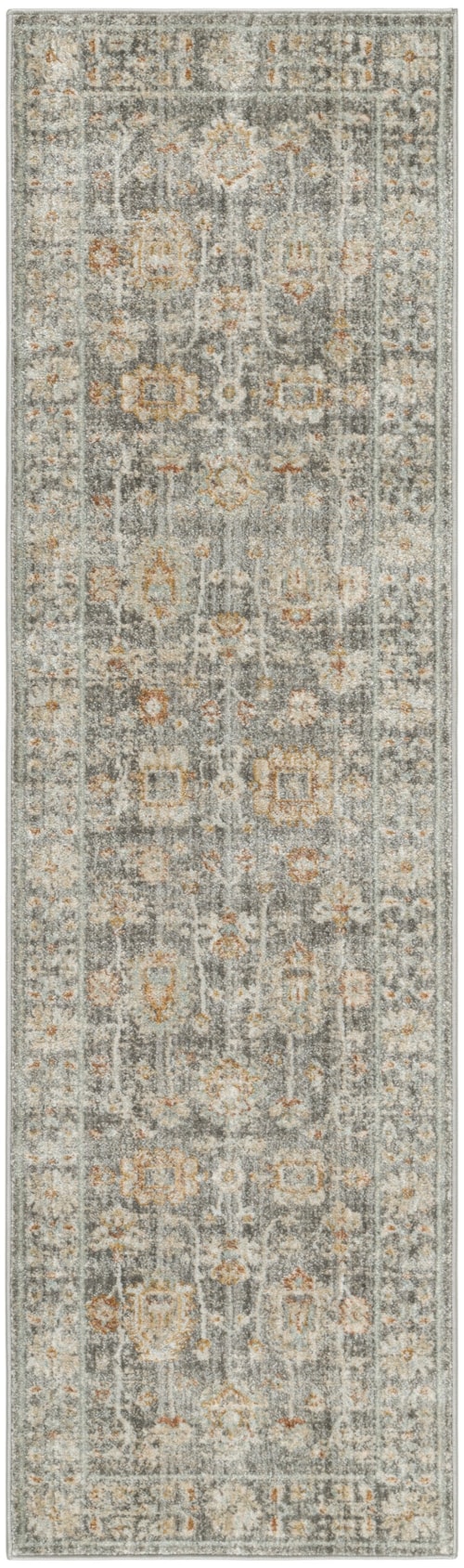 2'3" X 8' Grey Runner Rug