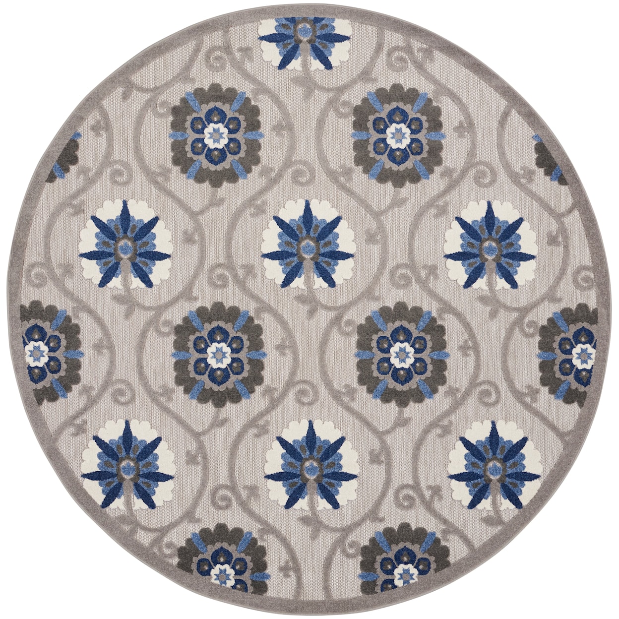 Nourison Aloha 7'10" Round  Rug