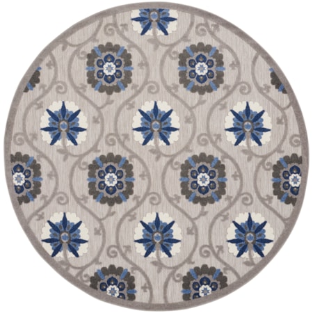7'10" Round Rug
