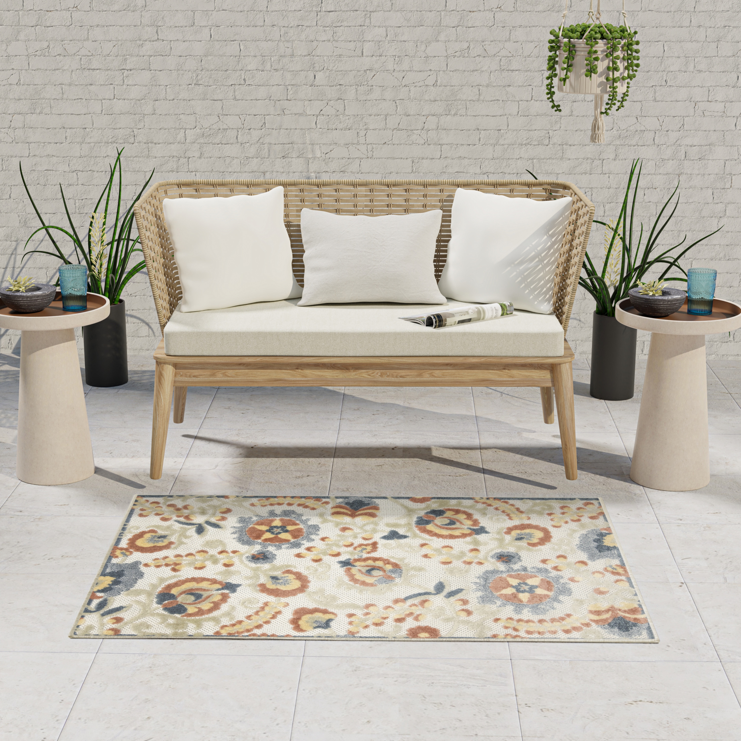 Nourison Aloha 2'8" X 4'