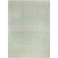 8' x 10' Blue Green Rectangle Rug