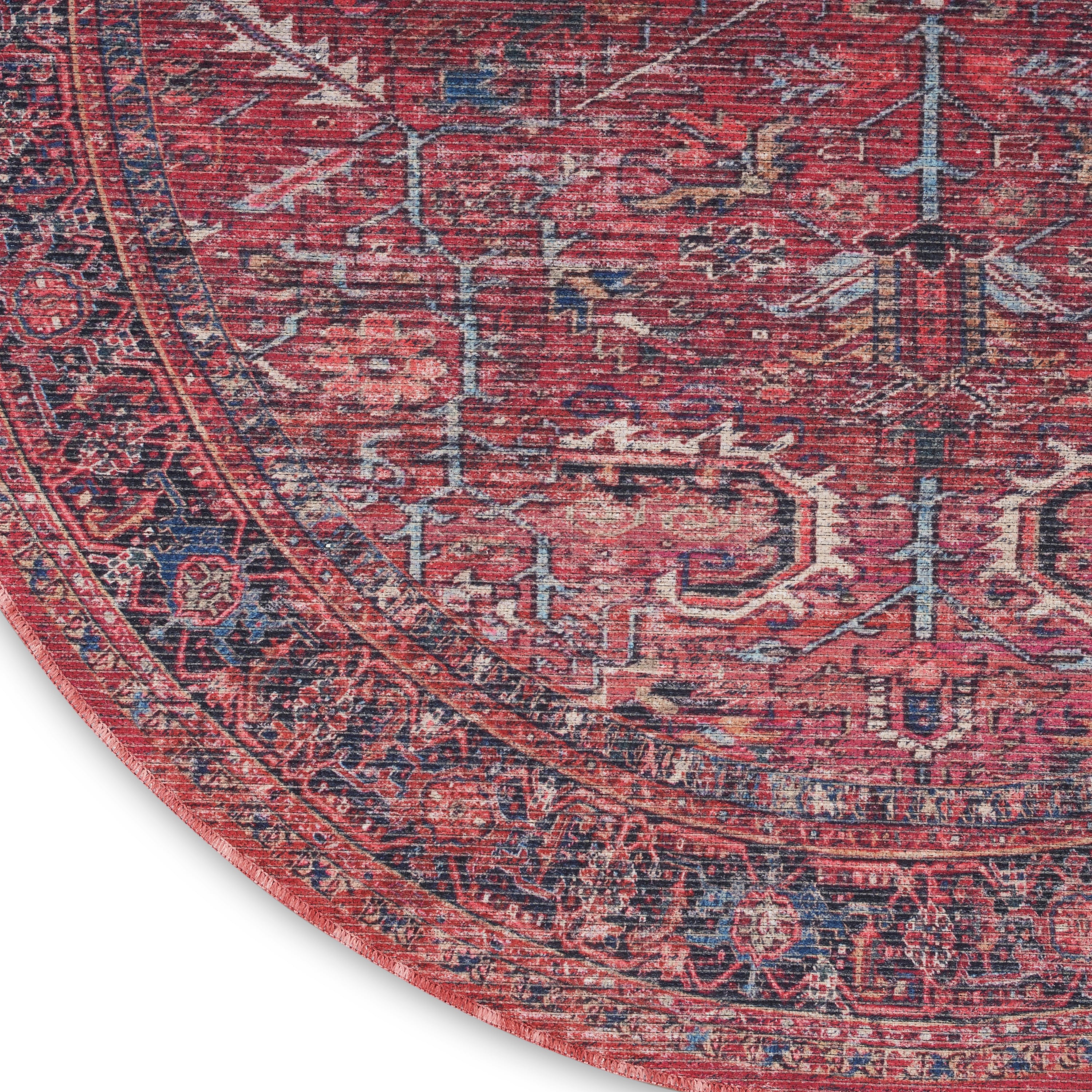 7'10" Round  Rug