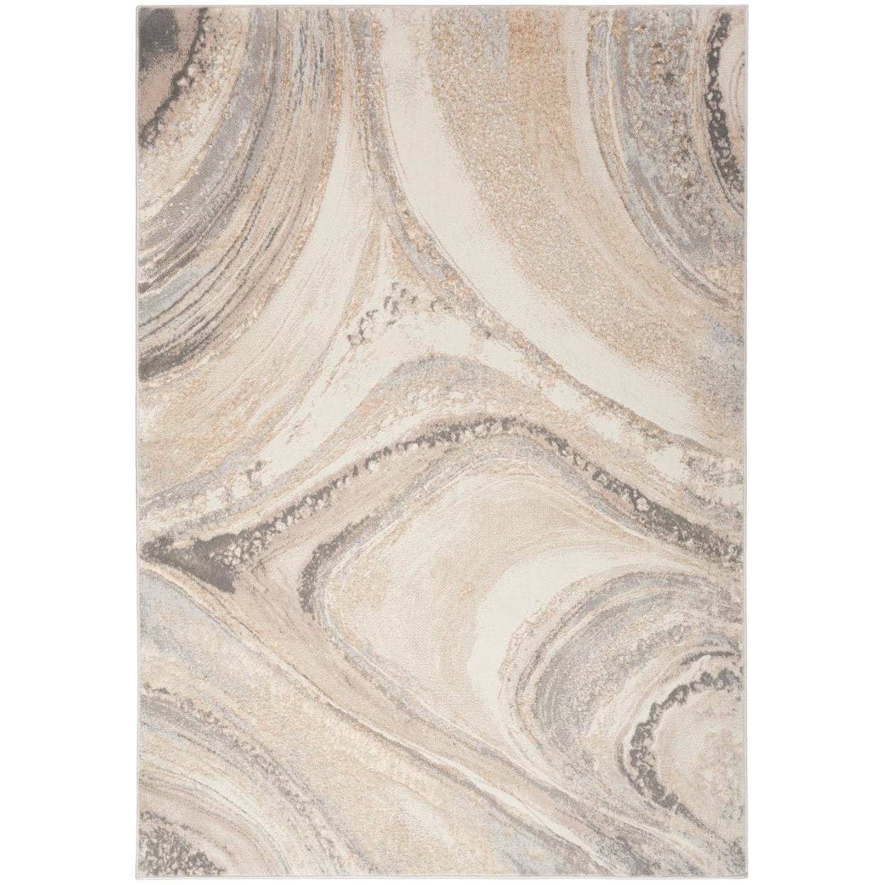 Inspire Me! Home Décor by Nourison Brushstrokes 5'3" x 7'3"  Rug