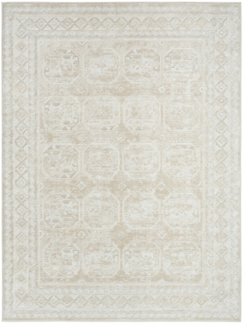 4' X 6' Ivory Beige Rectangle Rug