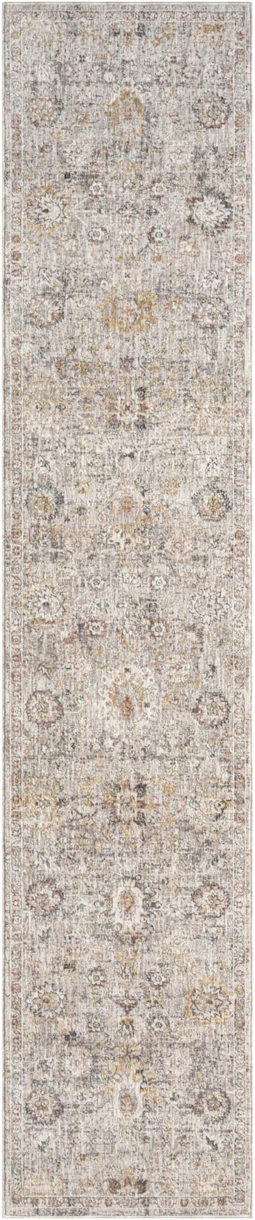 2'2" X 10' Grey Runner Rug