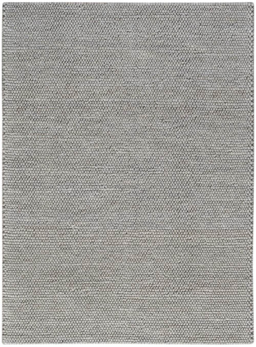 4' X 6' Grey Rectangle Rug