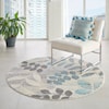 Nourison Tranquil(Traql) 7'10" Round  Rug