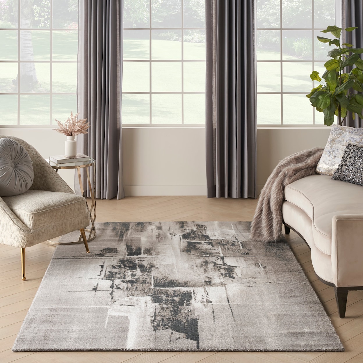 Nourison Twilight 5'6" x 8'  Rug