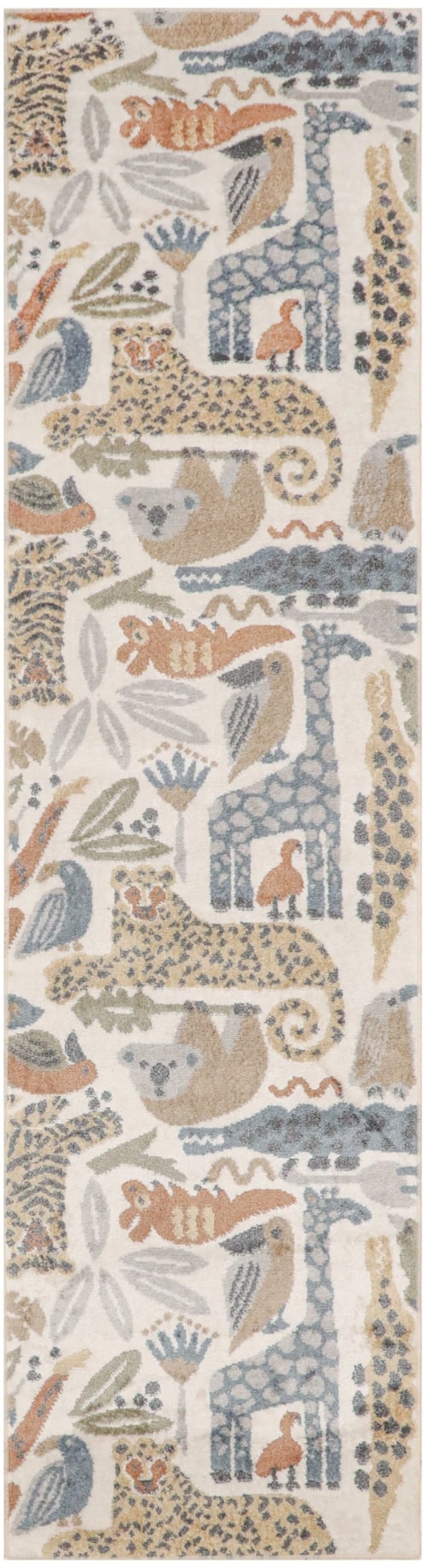 2' X 6' Ivory Runner Rug