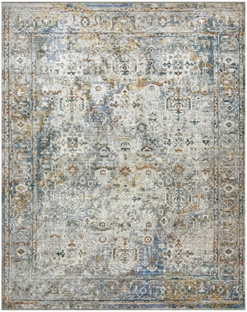 5'3" x 7'6" Ivory Rectangle Rug