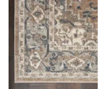Nourison Quarry 2'2" x 6' Beige Grey Farmhouse Rug