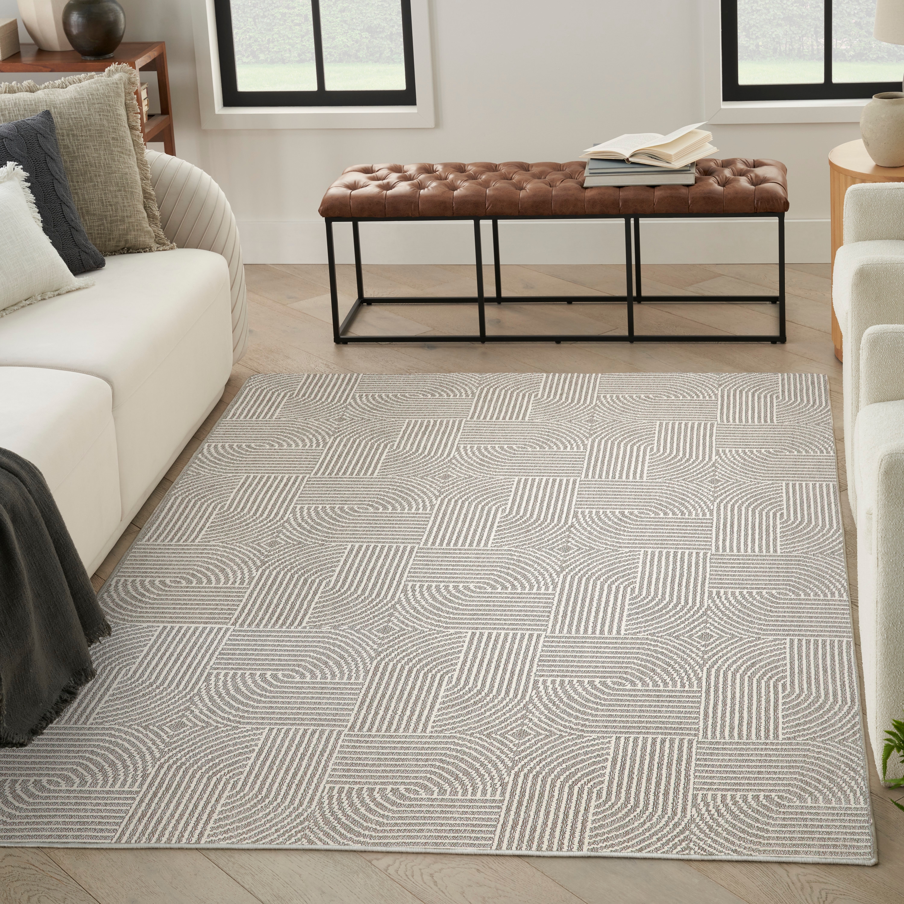 Nourison Natural Texture 7'10" X 9'10"
