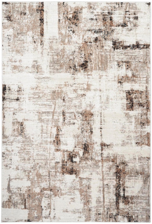 7'10" X 9'10" Cream Beige Rectangle Rug