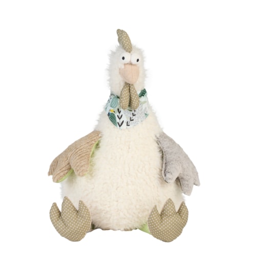 22" X 26" Ivory Freeform Stuffed Animals
