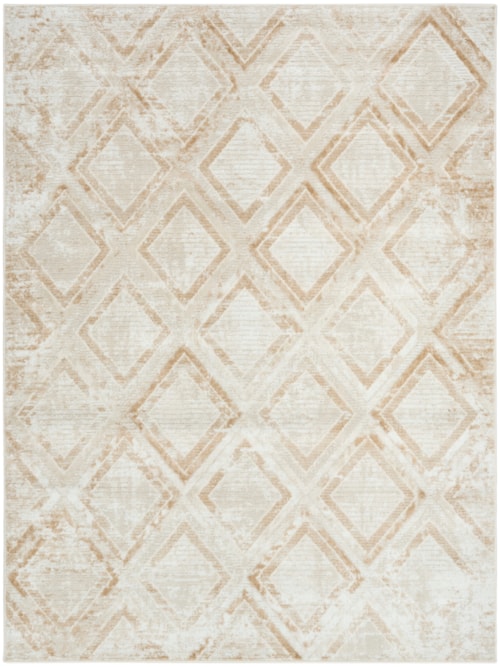 4' X 6' Ivory Beige Rectangle Rug