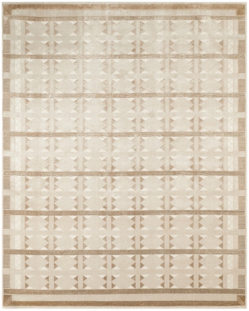 8' X 10' Taupe Rectangle Rug