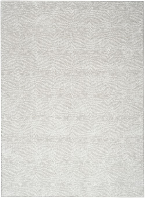 7'10" X 9'10" Silver Rectangle Rug