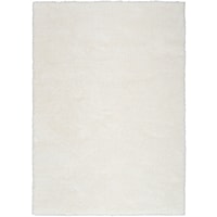 7'10" x 9'10" Ivory Rectangle Rug