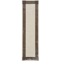 2'3" x 7'6" Ivory Silver Runner Rug