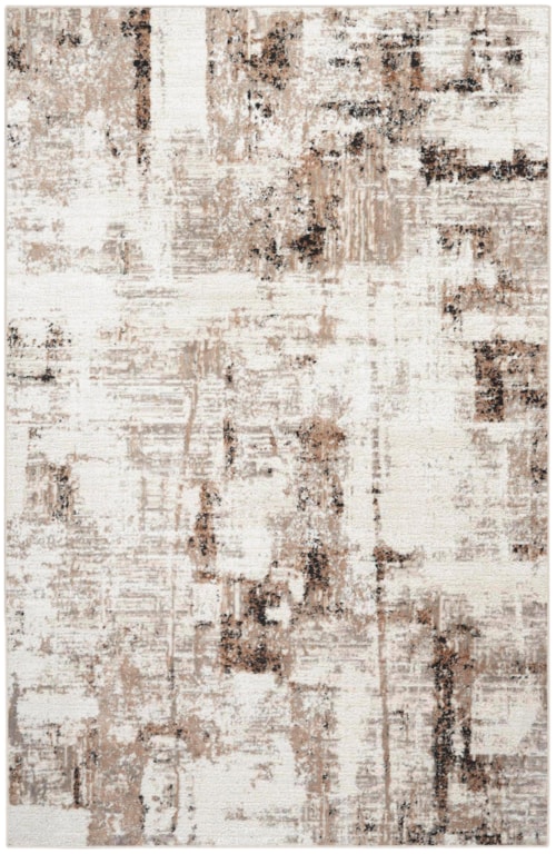 3'2" X 5' Cream Beige Rectangle Rug