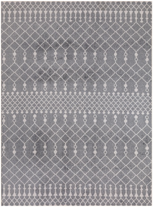 5'3" X 7' Denim Rectangle Rug