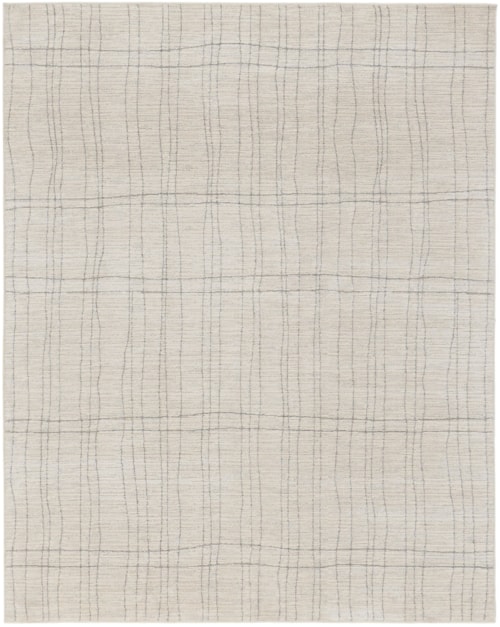 6' x 9' Ivory Grey Rectangle Rug