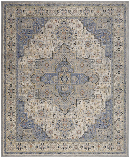 10' X 14' Blue Rectangle Rug