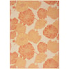 Nourison Garden Oasis 5' x 7' Coral Tropical Rug