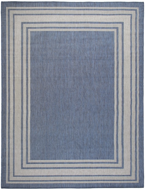 9' X 12' Denim Rectangle Rug