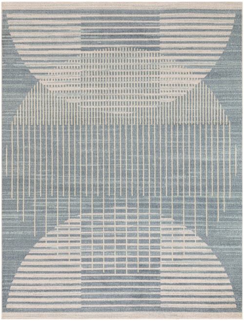 4' X 6' Blue Rectangle Rug