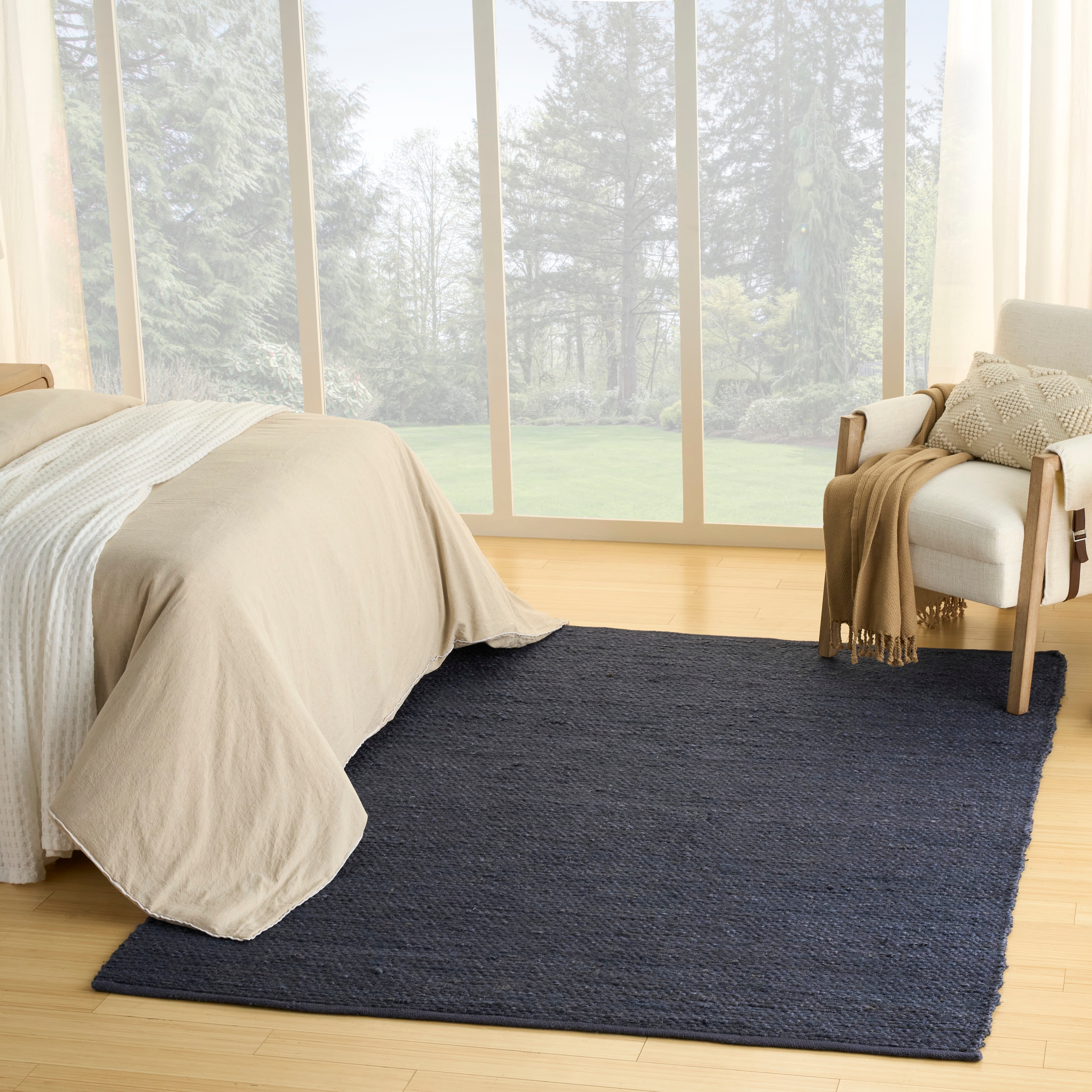 Nourison Natural Jute 6' X 9'