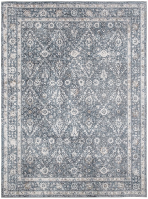 4' X 6' Dark Blue Rectangle Rug